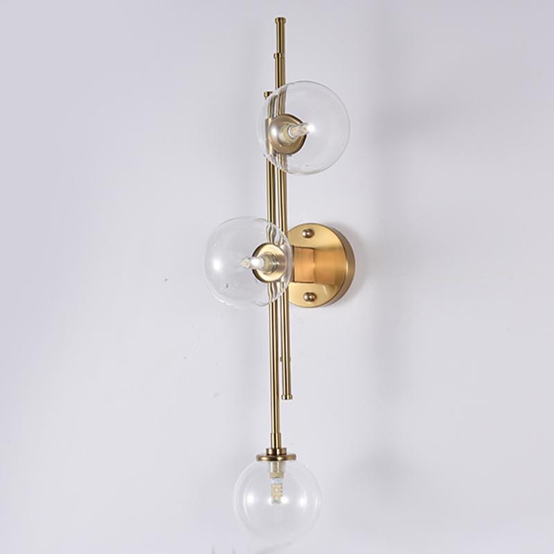 Roslin Deux | Clear Glass Wall Lamp - Home Cartel ®