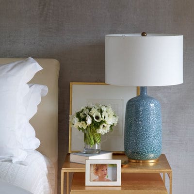 Rayon | Ceramic Table Lamp with Shade - Home Cartel ®
