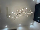 Artemis | Modern LED Nickel Chandelier