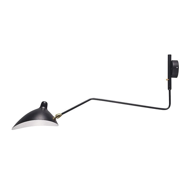 Hagar Black | Mid-Century Wall Sconce - Home Cartel ®