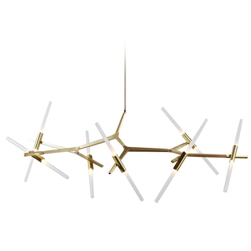 Vita 14 | Frosted Glass Chandelier - Home Cartel ®