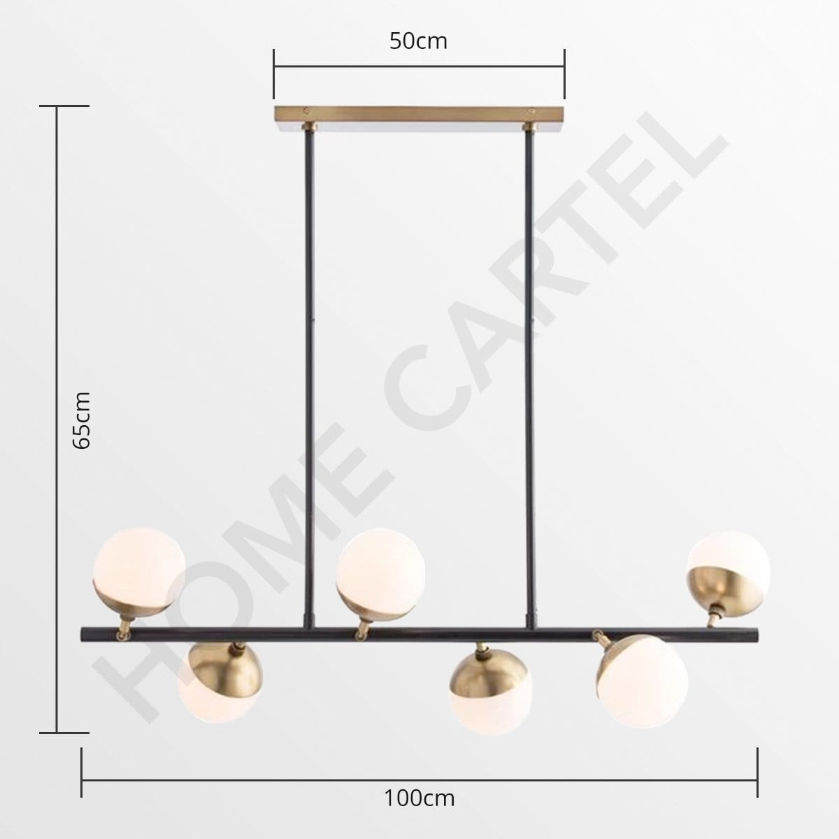 Xavi | Modern Retro Chandelier - Home Cartel ®