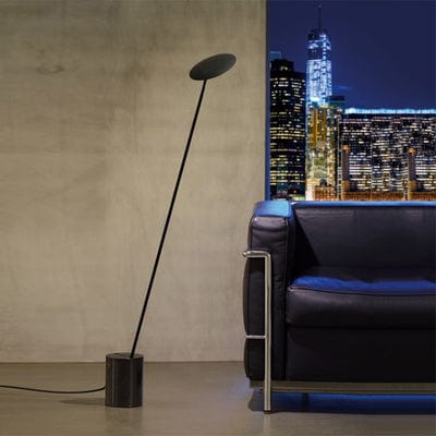 Dalary | Modern Floor Lamp with Marble Base - Detail View #2 | HomeCartel