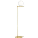Salvi Frosted Glass (L) | Gold Floor Lamp - Home Cartel ®