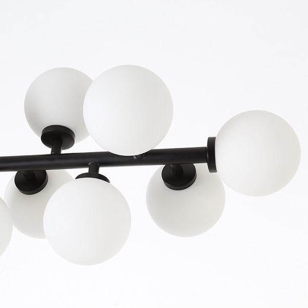 Thilly | Frosted Ball Chandelier - Home Cartel ®