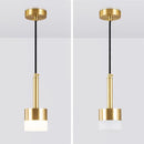 Paityn Une | Copper and Glass Pendant Light