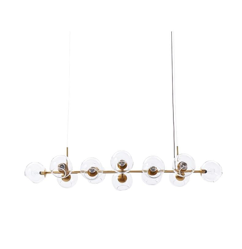 Eira 12 Staggered Glass | Chandelier - Home Cartel ®