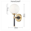 Nova | Black Wall Sconce - Home Cartel ®