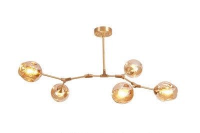 Vanja 5 | Glass Luxe Chandelier - Home Cartel ®