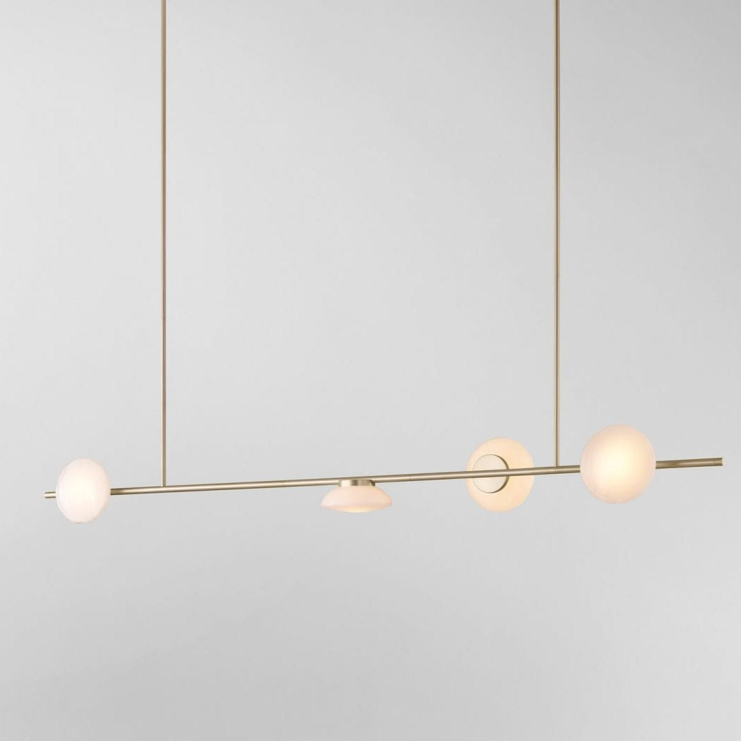 Haldane Du | Glass Modern LED Chandelier - Home Cartel ®