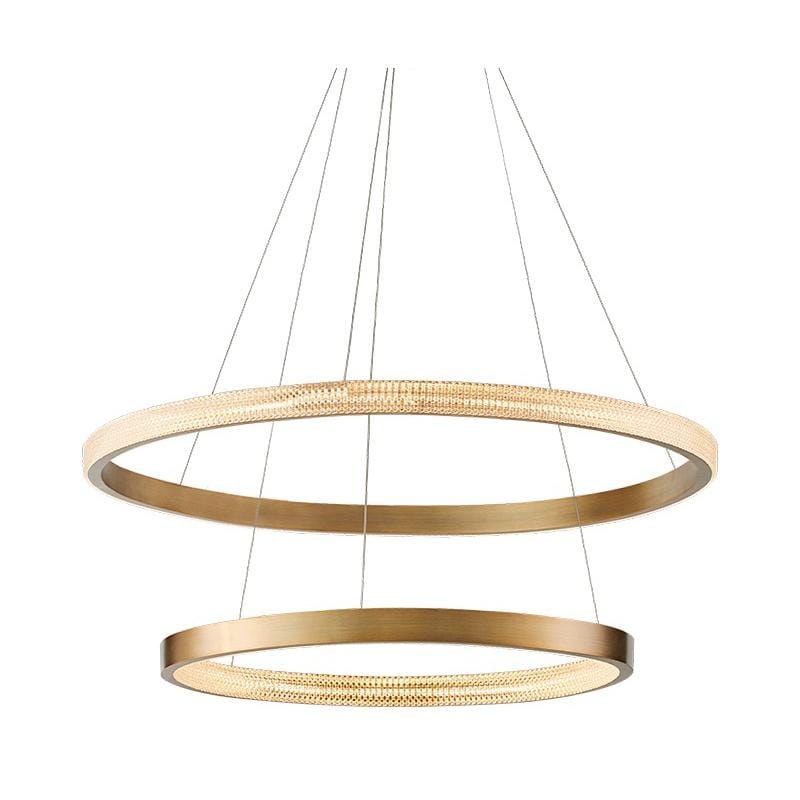 Hera Deux | Modern LED Chandelier with Crystal Details - Home Cartel ®
