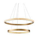 Hera Deux | Modern LED Chandelier with Crystal Details