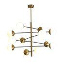 Frida | Modern Chandelier with Glass Orbs