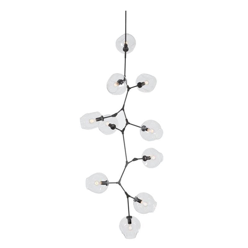 Vanja 11 | Clear Glass Luxe Chandelier - Home Cartel ®