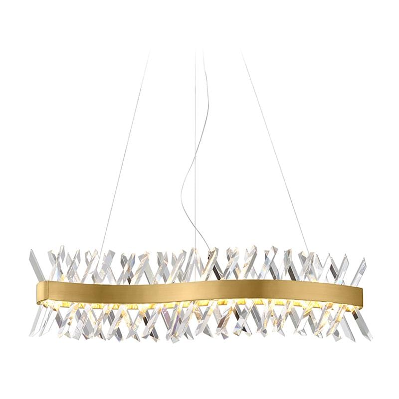 Rivia Deux | Modern Luxe Crystal Chandelier - Home Cartel ®
