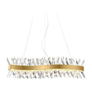 Rivia Deux | Modern Luxe Crystal Chandelier
