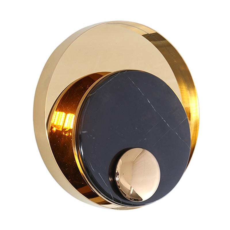 Gersemi | Iron and Marble Wall Lamp - Home Cartel ®