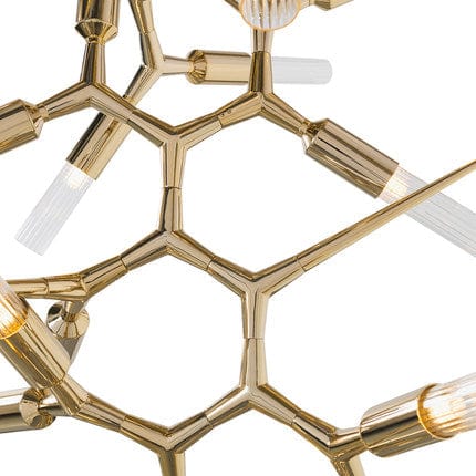 Yggora | Modern Cluster Chandelier - Detail View #3 | HomeCartel