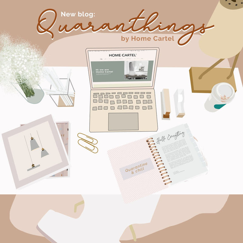 A blog cover image introducing house lighting ideas during quarantine.