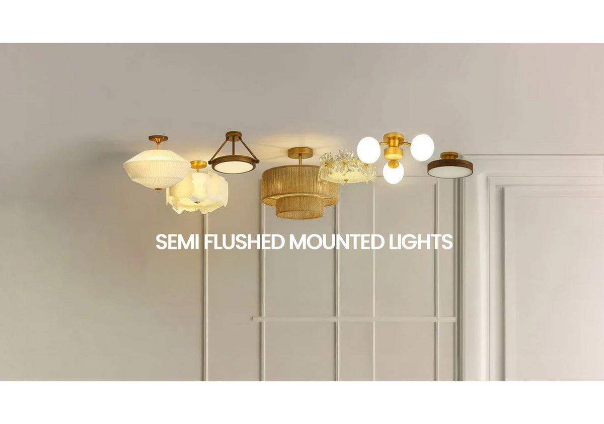 Semi Flush Mounted Lights