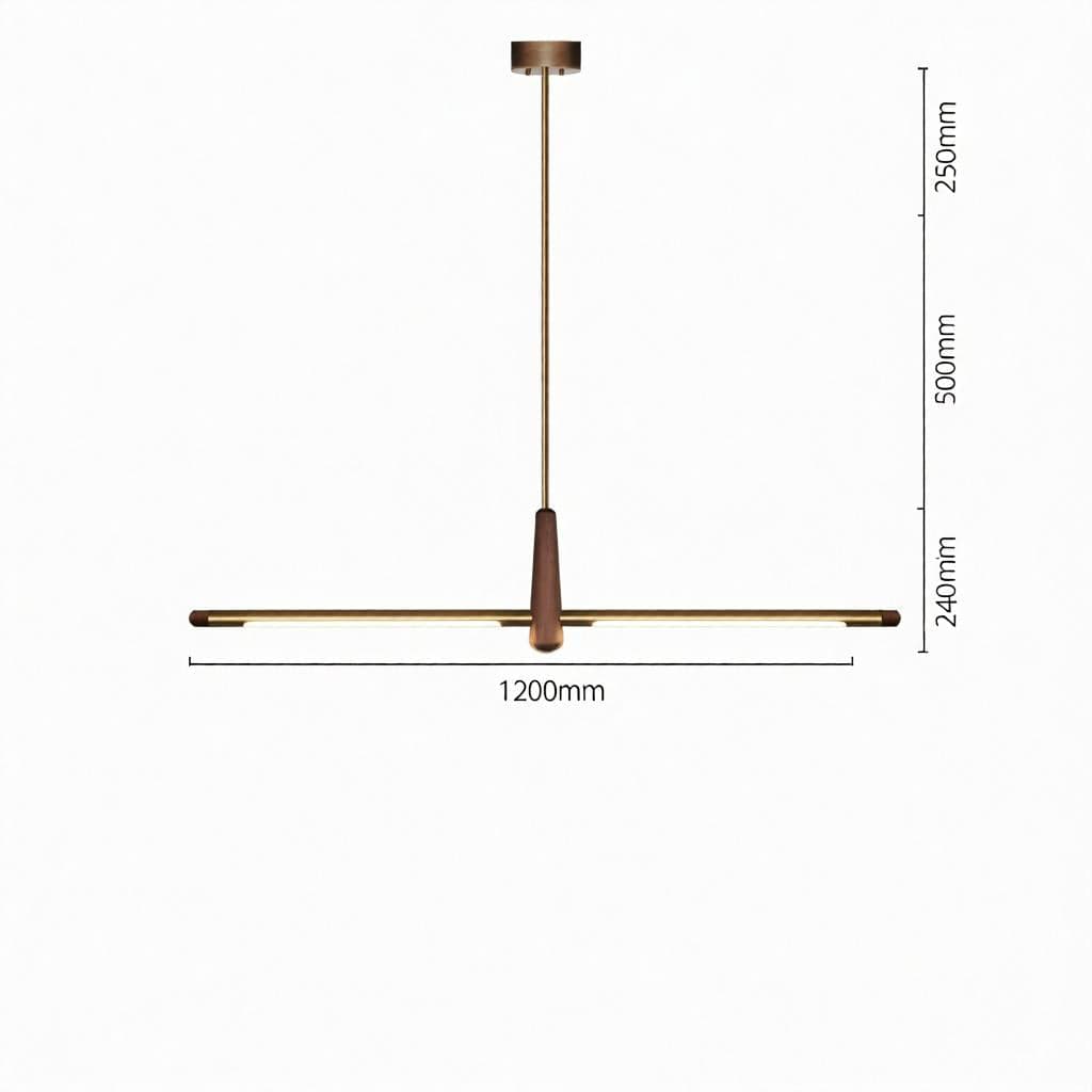Molson Une | Linear Chandelier - Detail View #2 | HomeCartel