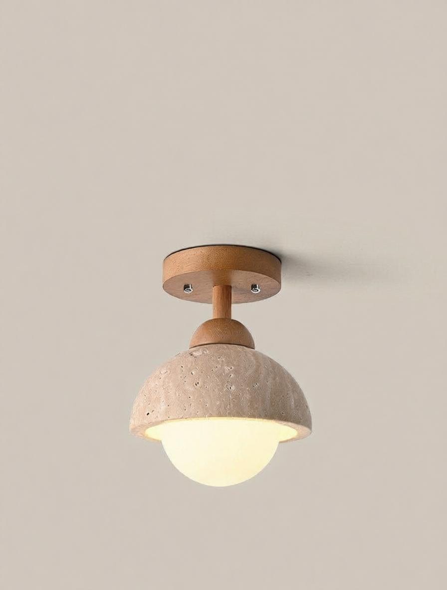 Voranor Une | Semi Flush Mounted Light - Detail View #2 | HomeCartel