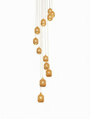 Elowrith | Rattan Cluster Chandelier