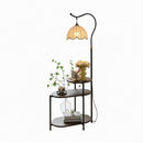 Kelvetha | Integrated Shelf Floor Lamp