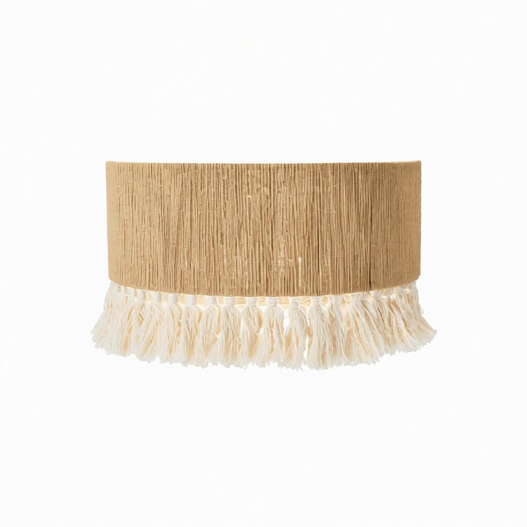 Brevia | Rattan Wall Light - Detail View #3 | HomeCartel