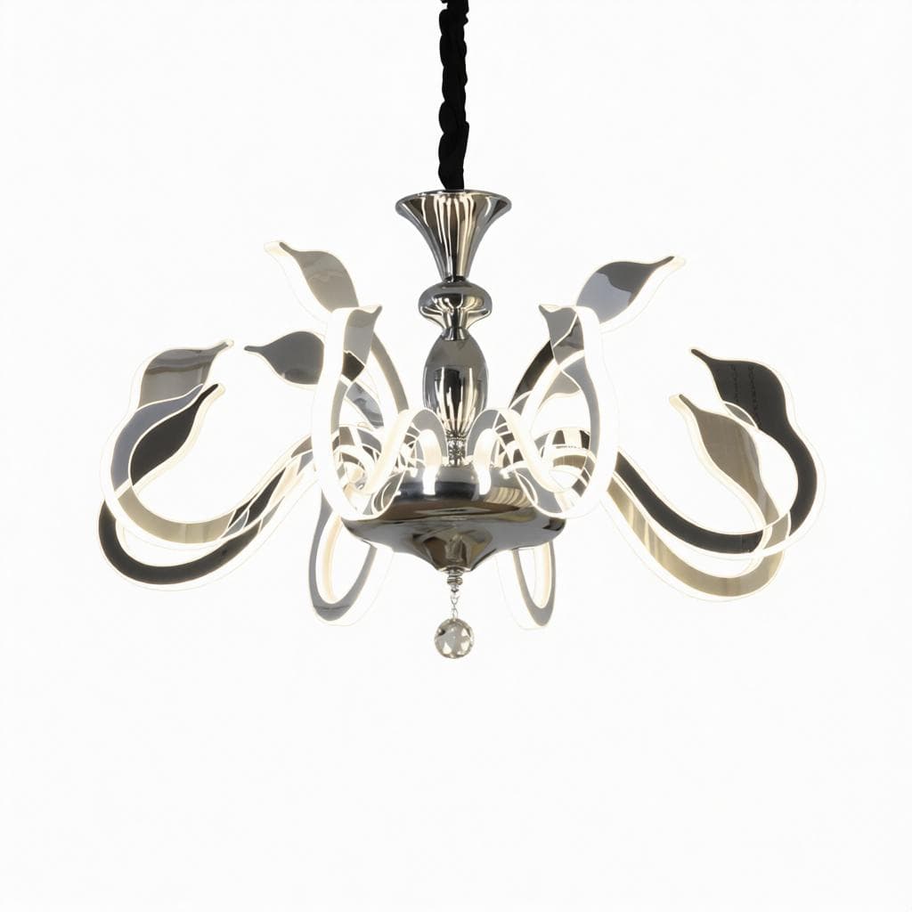 Calveneth Une | Crystal Chandelier - Detail View #7 | HomeCartel