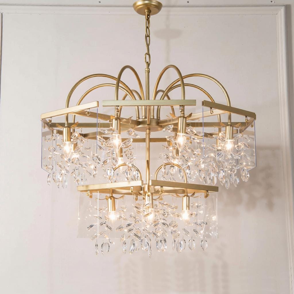 Norsylel B | Crystal Chandelier - Detail View #3 | HomeCartel