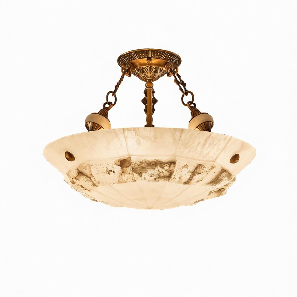 Vallitheth | Alabaster Chandelier - Detail View #9 | HomeCartel