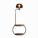 Palvanya | Integrated Shelf Floor Lamp