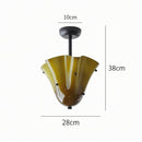 Lyrenveil A I Semi Flush Mounted Light