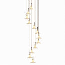 Havenfield | Wood Cluster Chandelier