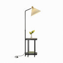 Jorevia | Integrated Shelf Floor Lamp