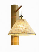 Thalen | Rattan Wall Light
