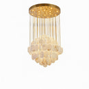 Irvena A | Alabaster Cluster Chandelier
