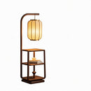 Noventha H | Integrated Shelf Floor Lamp