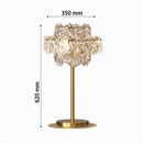 Velzareth | Crystal Table Lamp