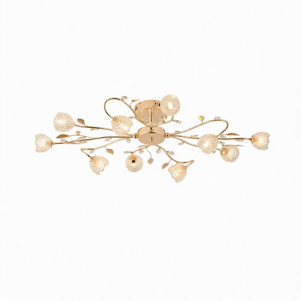 Alurien | Semi Flush Mounted Light - Detail View #8 | HomeCartel