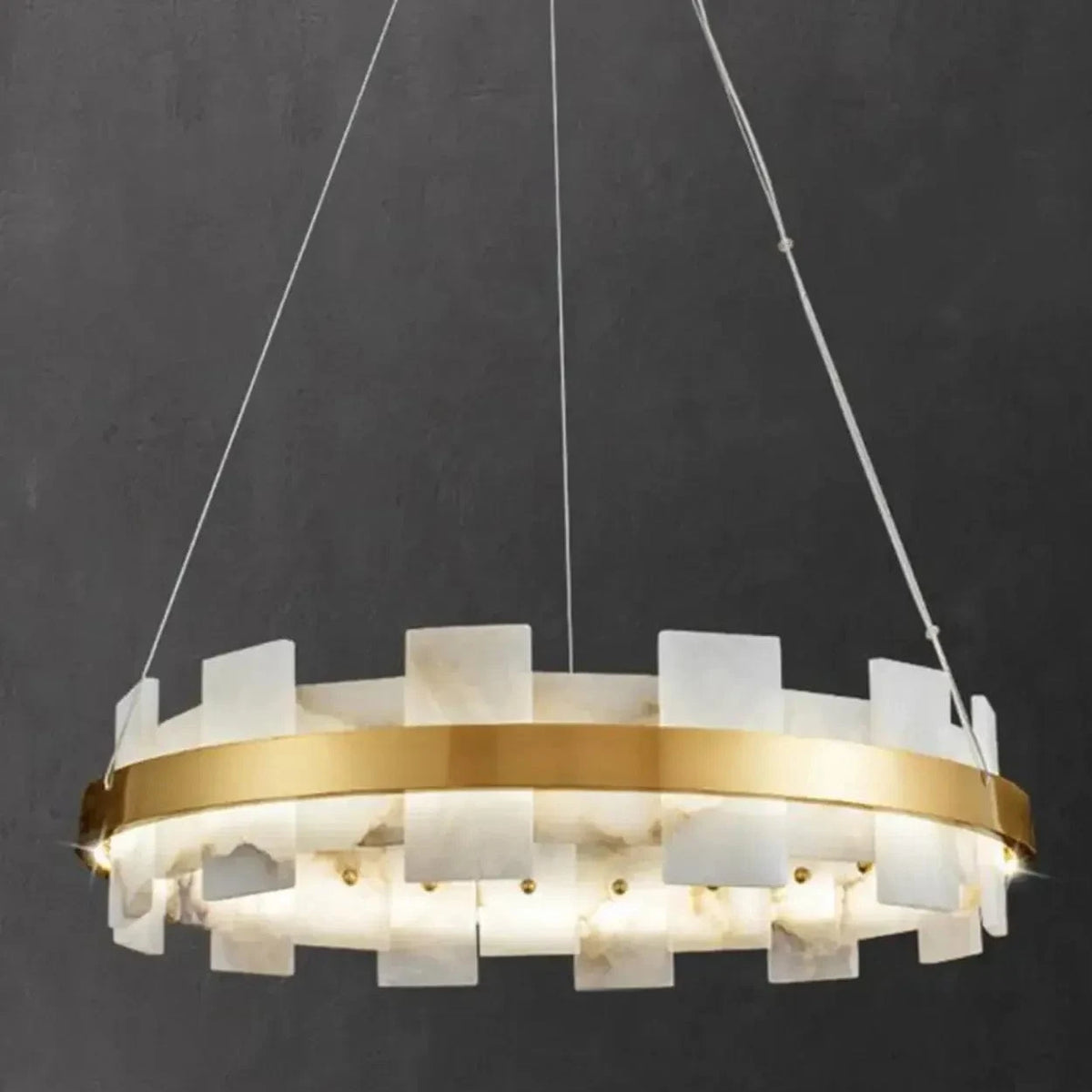 Elarian Une | Alabaster Chandelier - Home Cartel ®