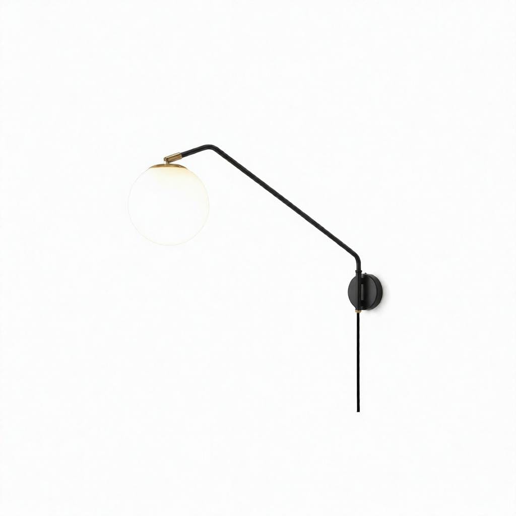 Nyselle Deux | Wall Light Swing Arm - Detail View #3 | HomeCartel
