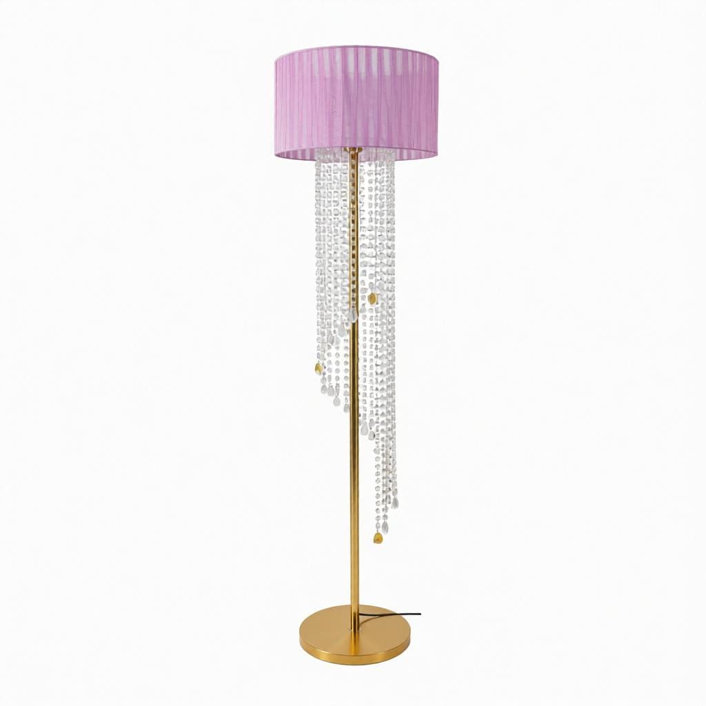 Orynael Une I Crystal Floor Lamp - Detail View #2 | HomeCartel