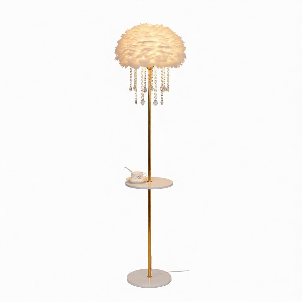 Invelle | Integrated Shelf Floor Lamp - Modern Floor Lamp | HomeCartel Philippines