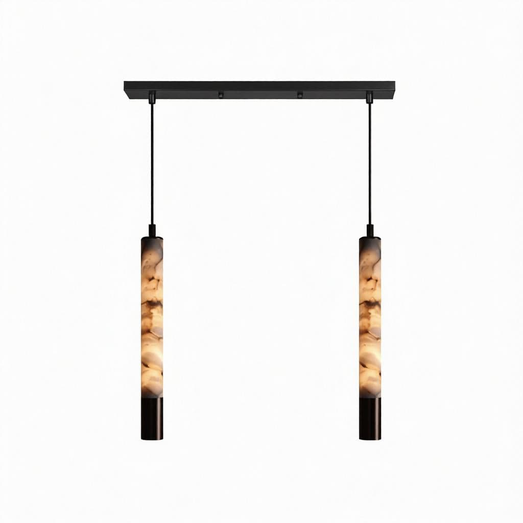 Pryzavell C | Alabaster Pendant Light - Detail View #2 | HomeCartel