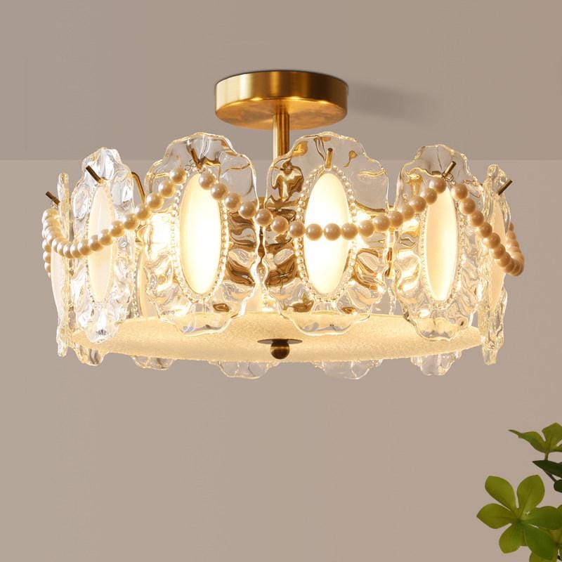 Elenthra | Semi Flush Mounted Light - Detail View #2 | HomeCartel