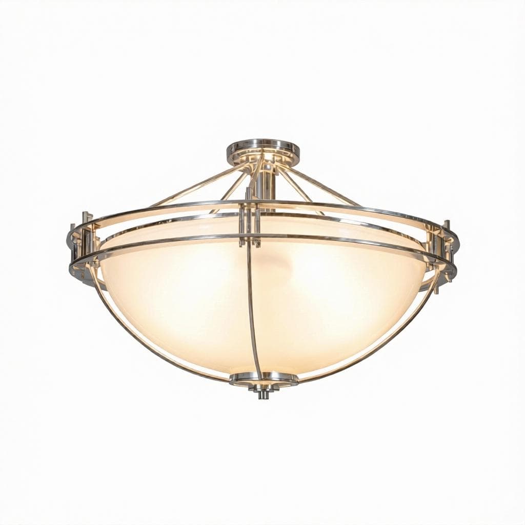 Morvynil I Semi Flush Mounted Light - Detail View #4 | HomeCartel