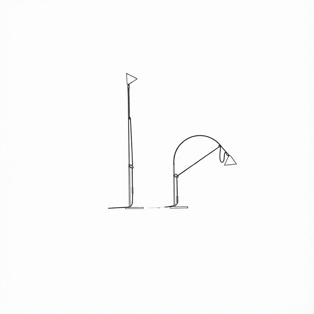 Enzelle | Table Lamp Swing Arm - Detail View #3 | HomeCartel