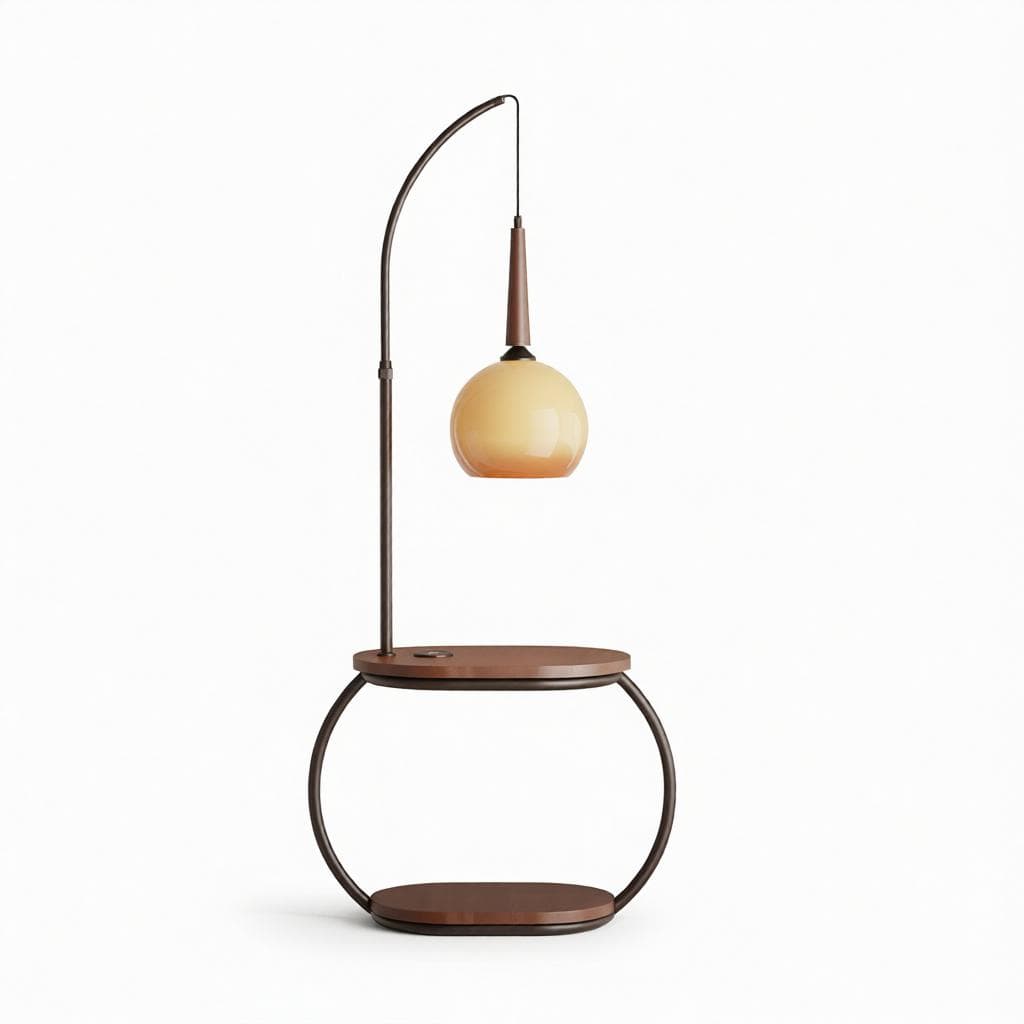 Palthra | Integrated Shelf Floor Lamp - Detail View #5 | HomeCartel